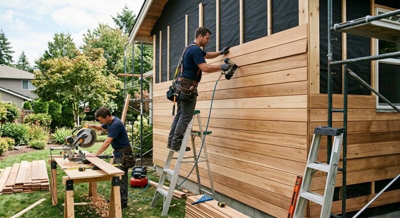 Barn Siding Installation in Gorham, ME