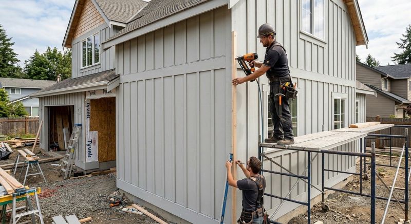 Batten Siding Installation in York, ME