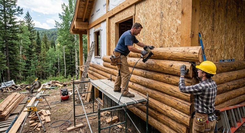 Cabin Siding Installation in Kennebunkport, ME