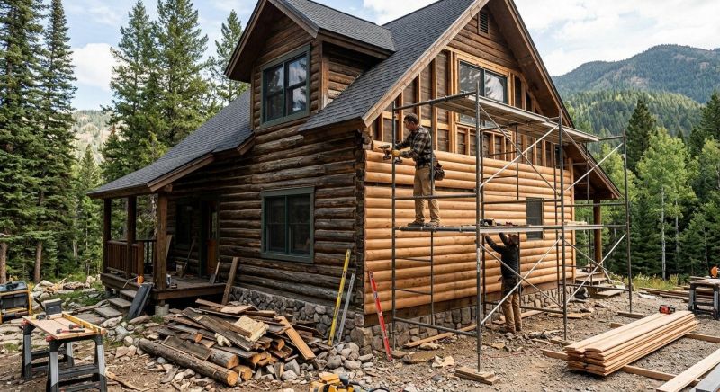 Cabin Siding Installation in Kennebunkport, ME