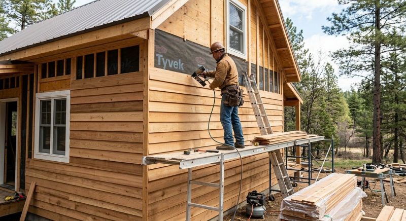Cedar Siding Installation in Buxton, ME