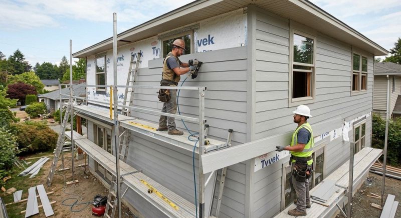 Cement Siding Installation in Cape Neddick, ME