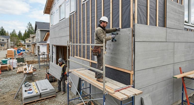 Cement Siding Installation in North Berwick, ME