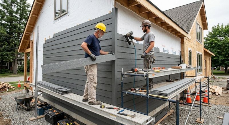 Cement Siding Installation in Saco, ME
