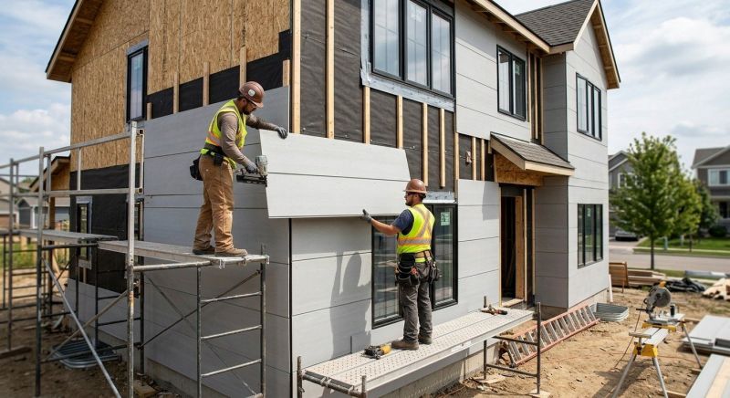 Cement Siding Installation in Saco, ME