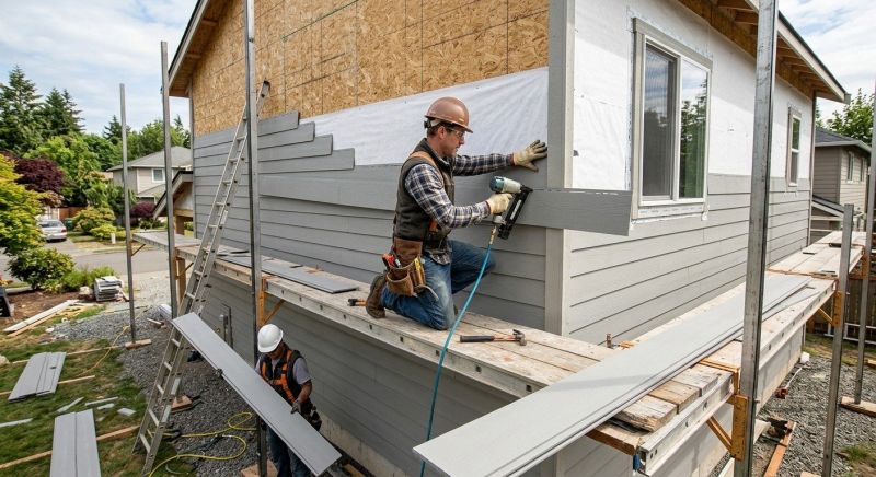 Cement Siding Installation in South Berwick, ME