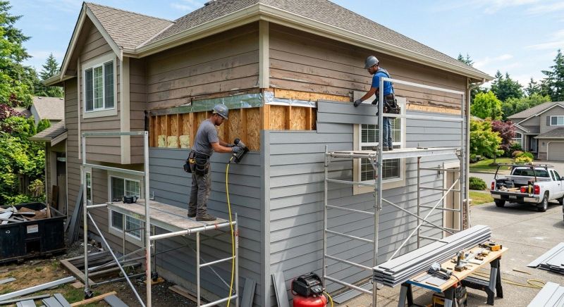 Cement Siding Replacement in Wells, ME