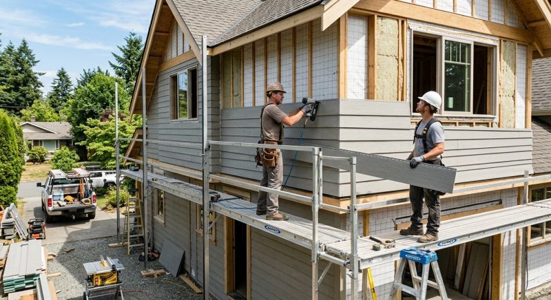 Cement Siding Replacement in Wells, ME