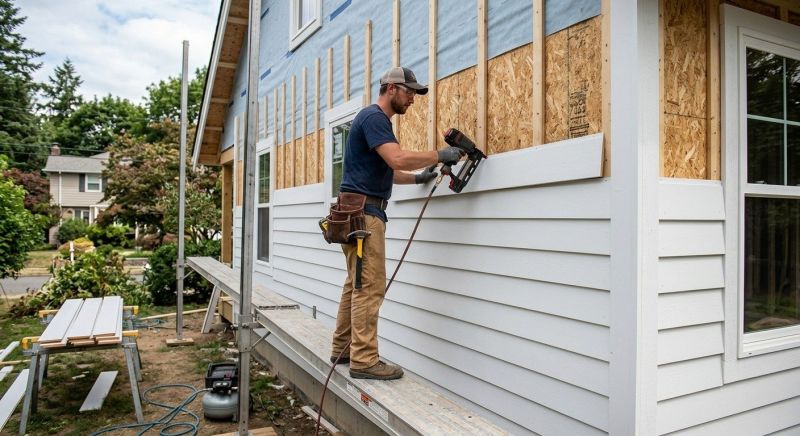 Clapboard Siding Installation in Kennebunkport, ME
