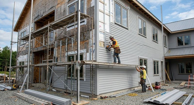Commercial Siding Installation in Kennebunkport, ME