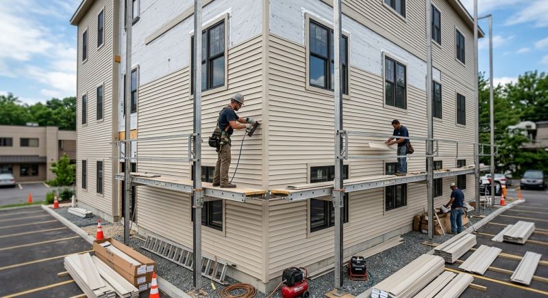 Commercial Siding Installation in Kennebunkport, ME