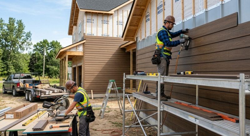 Composite Siding Installation in Cape Elizabeth, ME