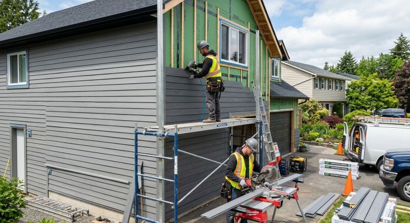 Composite Siding Installation in Lebanon, ME