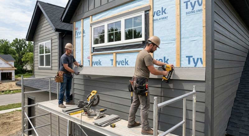 Composite Siding Installation in Scarborough, ME