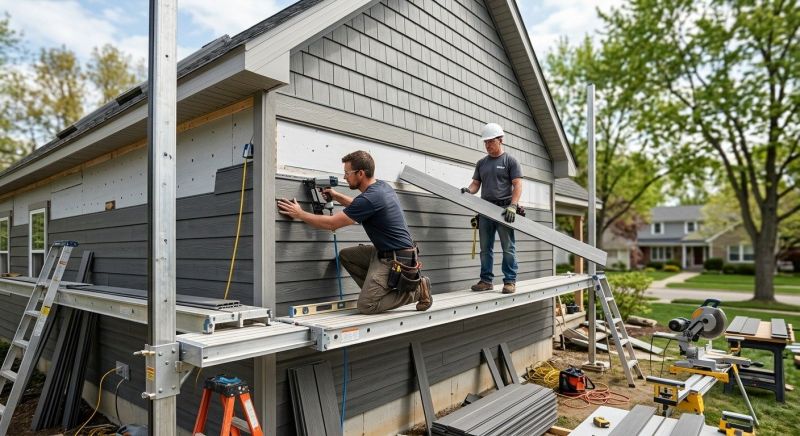 Composite Siding Installation in South Portland, ME