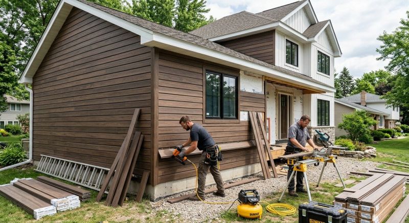 Composite Siding Installation in York County, ME