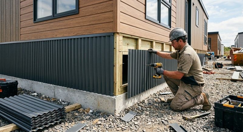 Corrugated Siding Installation in Kennebunkport, ME