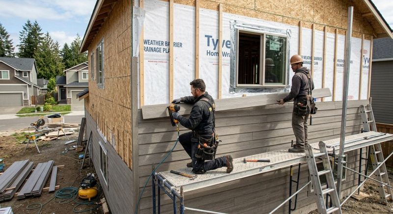 Engineered Siding Installation in North Waterboro, ME