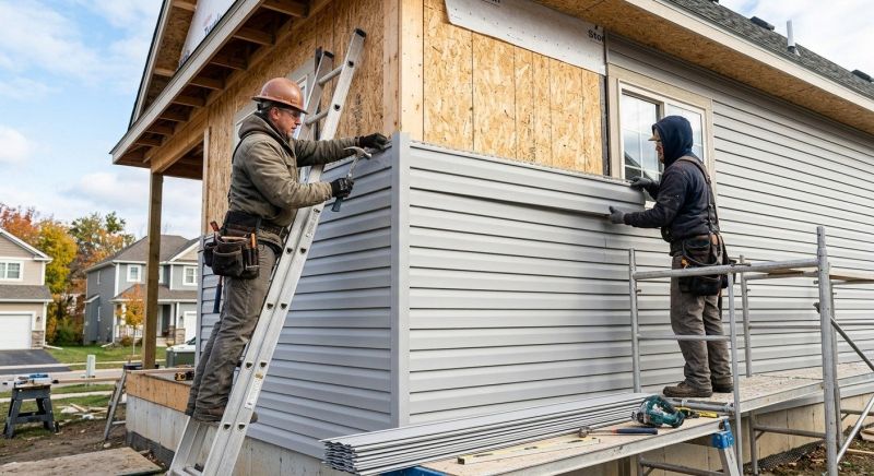 Engineered Siding Installation in Wells, ME