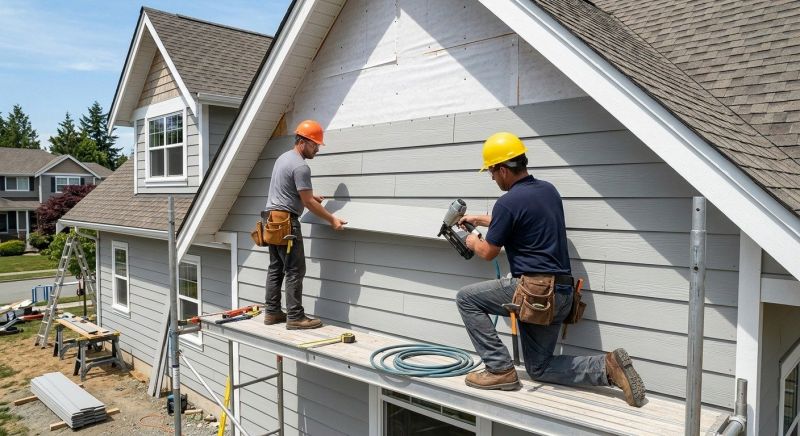 Fiber Cement Installation in East Waterboro, ME