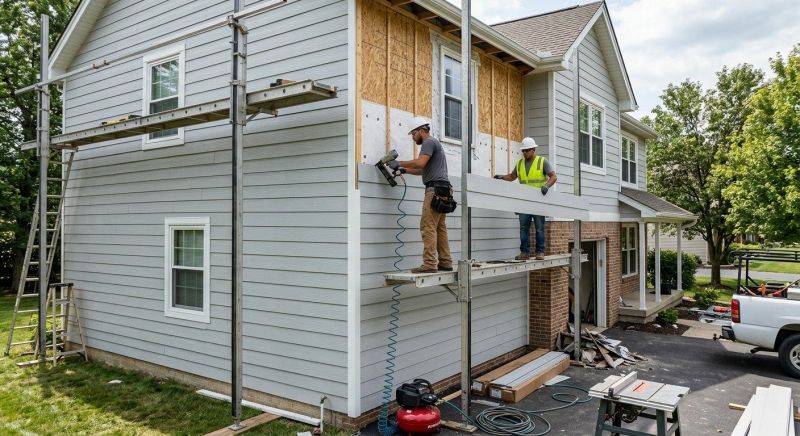 Fiber Cement Installation in South Portland, ME