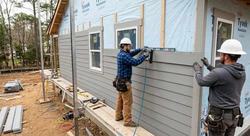 Fiber Cement Installation in Wells, ME