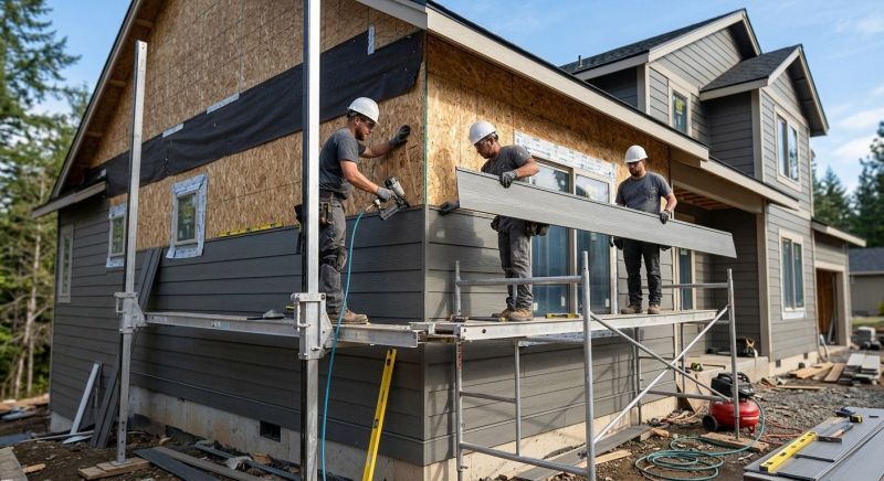 Fiber Siding Installation in Kennebunkport, ME