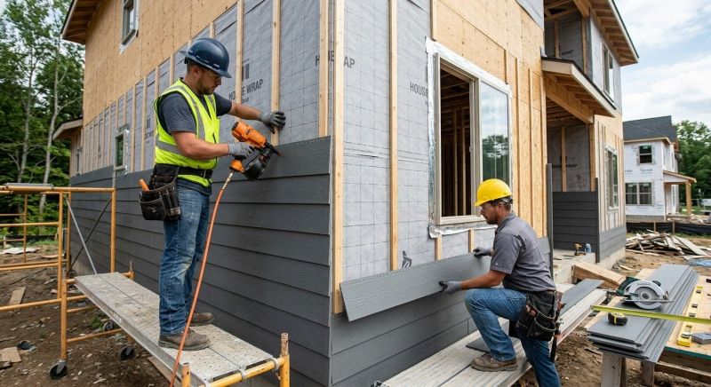 Fiber Siding Installation in Saco, ME