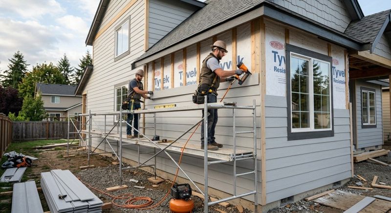 Fiber Siding Installation in York County, ME