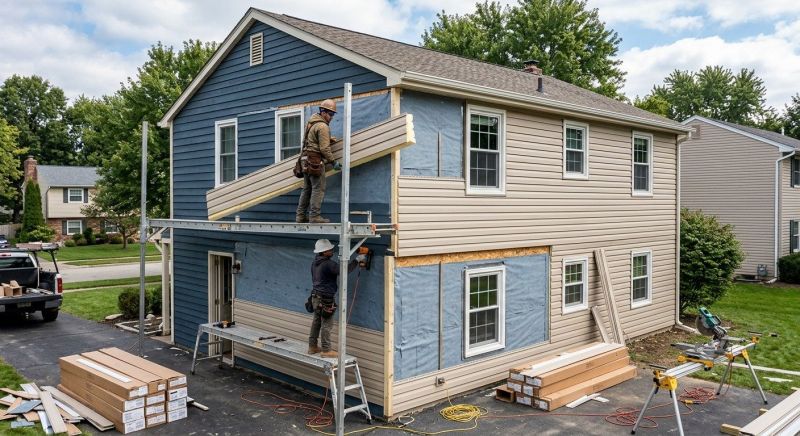 Insulated Siding Installation in East Waterboro, ME