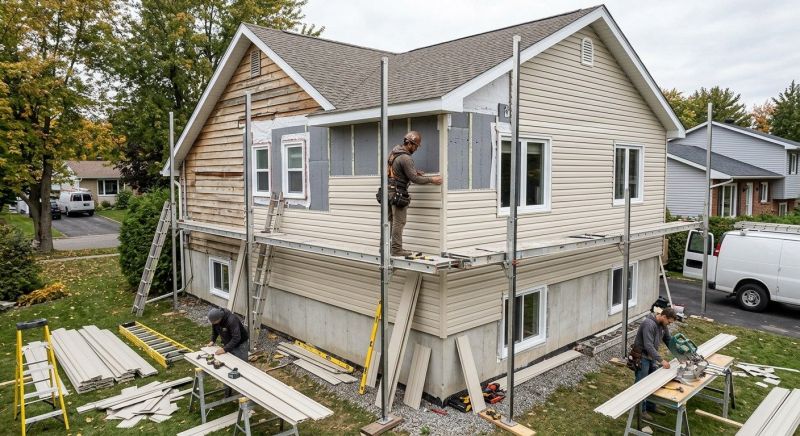 Insulated Siding Installation in Saco, ME