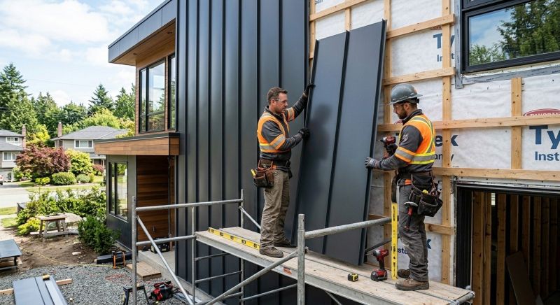Metal Cladding Installation in Kennebunkport, ME