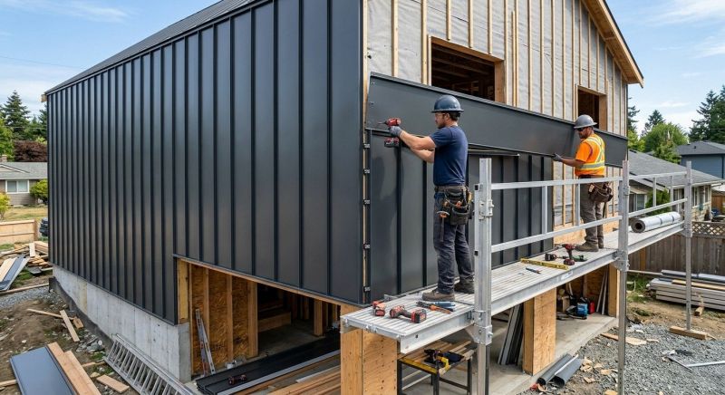 Metal Cladding Installation in Kennebunkport, ME