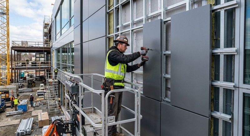 Metal Paneling Installation in Kennebunkport, ME