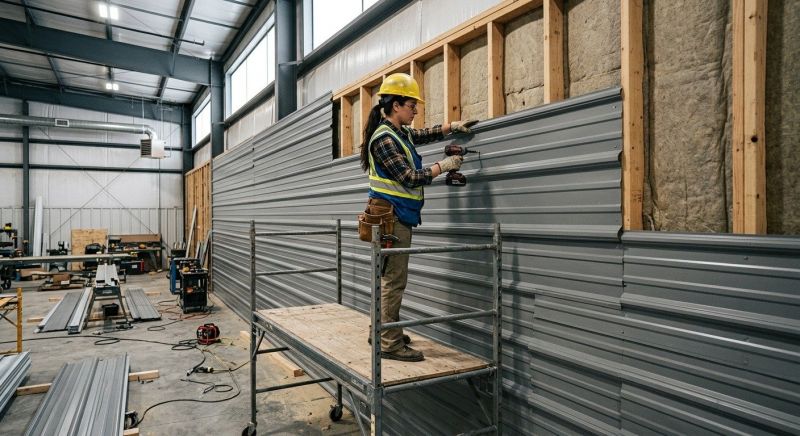 Metal Siding Installation in Hollis Center, ME