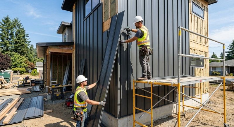 Metal Siding Installation in Lebanon, ME