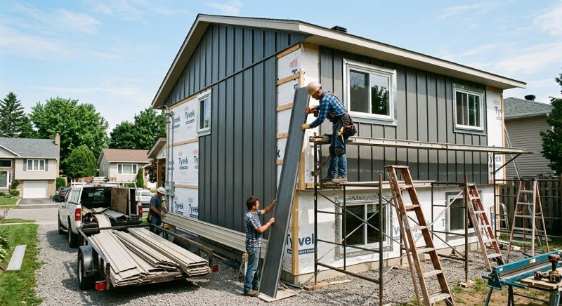Metal Siding Replacement in Cape Elizabeth, ME