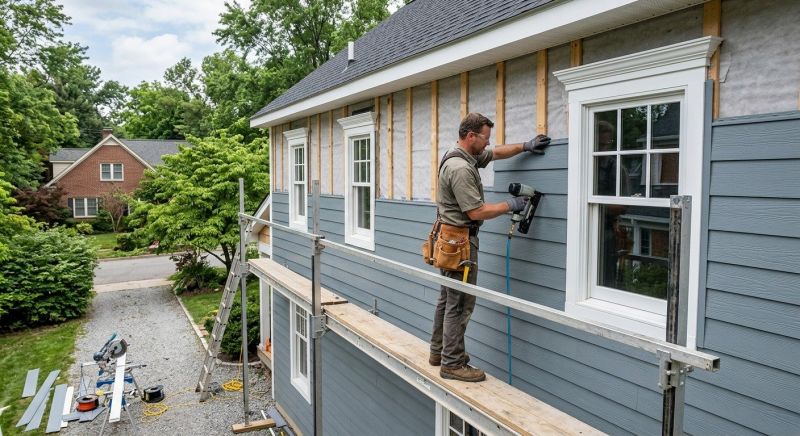 Polymer Siding Installation in Kennebunkport, ME