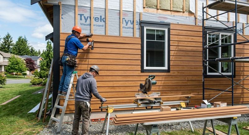 Rustic Siding Installation in Kennebunkport, ME