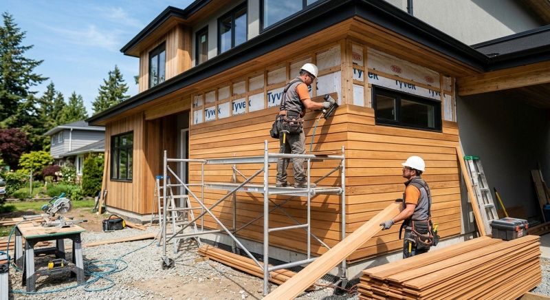 Rustic Siding Installation in Kennebunkport, ME