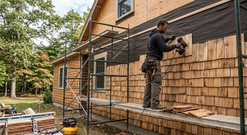 Shake Siding Installation in Cumberland County, ME