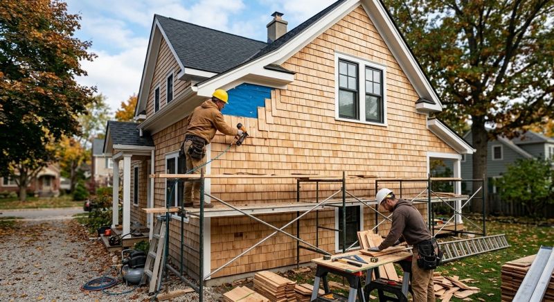 Shake Siding Installation in Gorham, ME