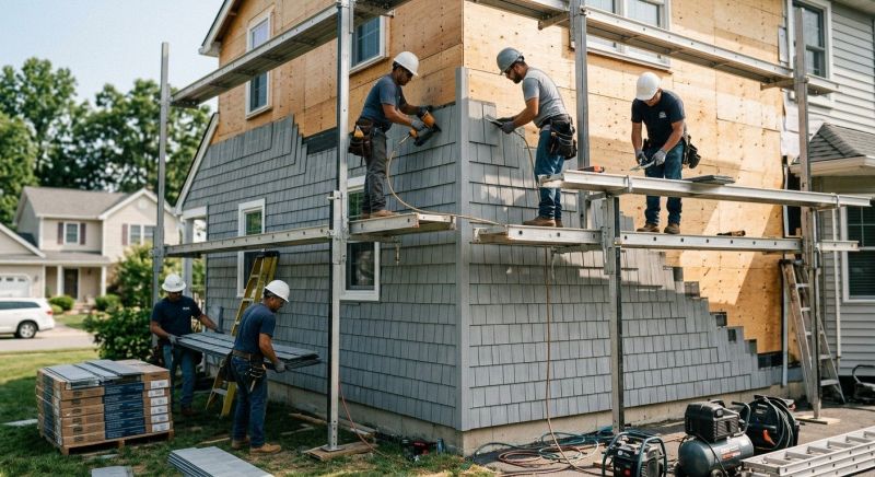 Shingle Siding Installation in Kennebunkport, ME