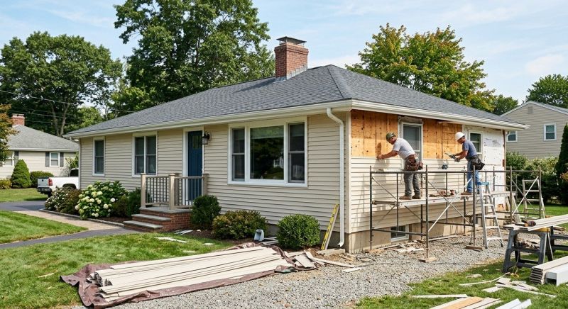Siding Replacement in Wells, ME