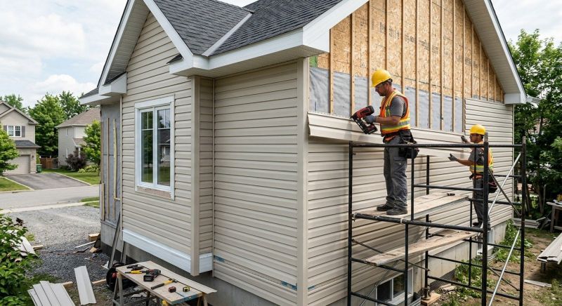 Synthetic Siding Installation in Kennebunkport, ME