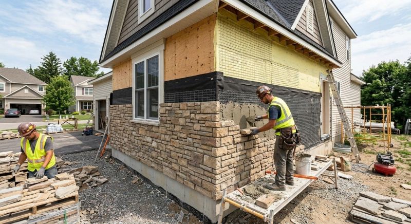 Veneer Siding Installation in Kennebunkport, ME