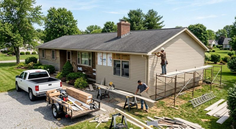 Vinyl Cladding Installation in Kennebunkport, ME