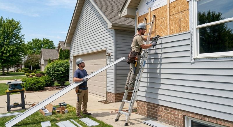 Vinyl Siding Installation in Kennebunk, ME