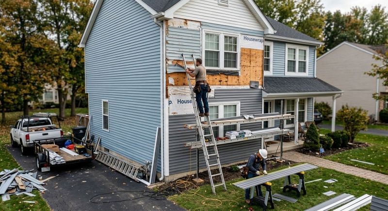 Vinyl Siding Installation in Lebanon, ME