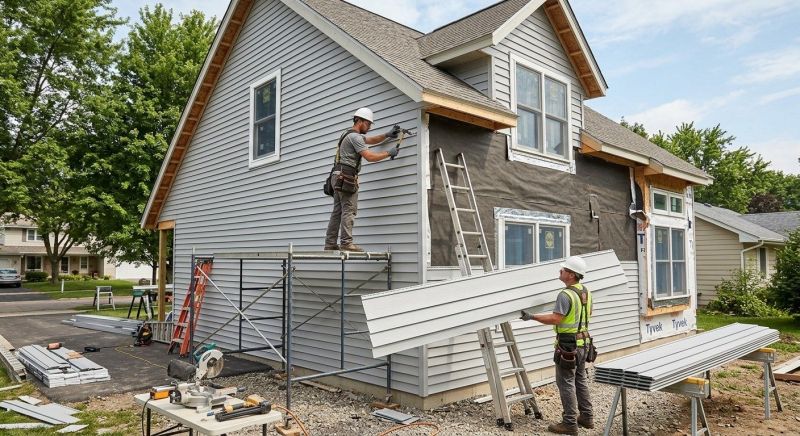 Vinyl Siding Installation in Lebanon, ME